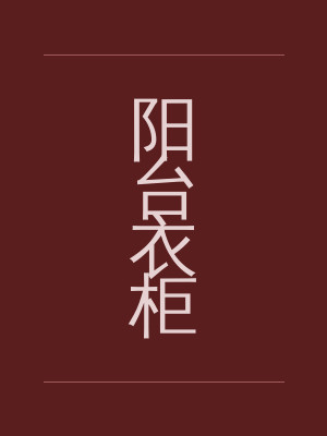 阳台衣柜